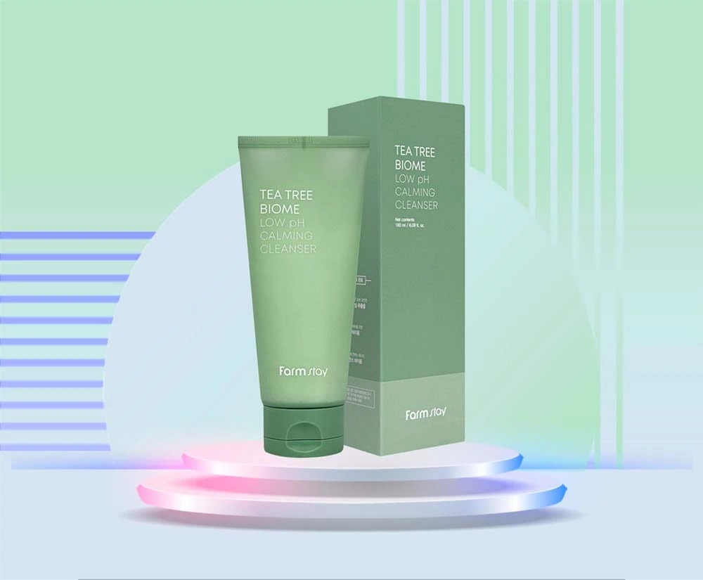 FARMSTAY TEA TREE BIOME LOW pH CALMING CLEANSER