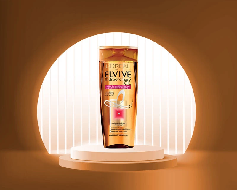 لوريال - شامبو للشعرالجاف  Elvive Extra Ordinary Oil Shampoo Normal Hair