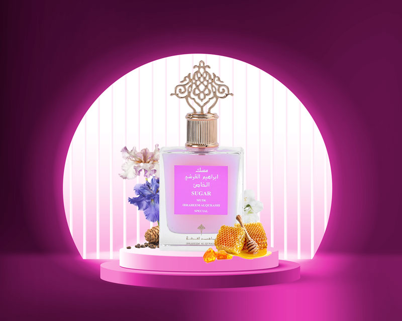 ابراهيم القرشي - عطر مسك السكر للجنسين مركز 75 مل